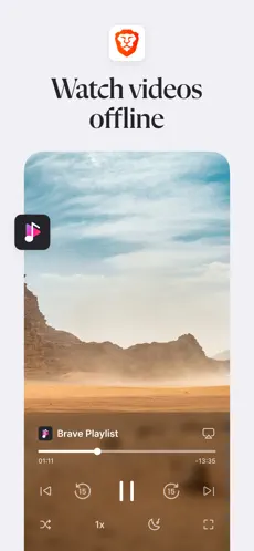 Brave Browser Download (Watch Offline Videos)
