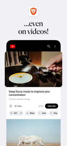 Brave Browser Online Video Play (Best Quality)
